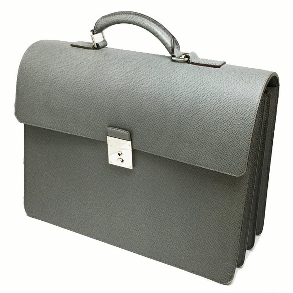 Louis Vuitton Doctors Robusto Taiga Leather Gray